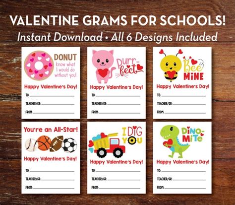 Printable Christmas Candy Grams Valentinecandygramtemplate Candy