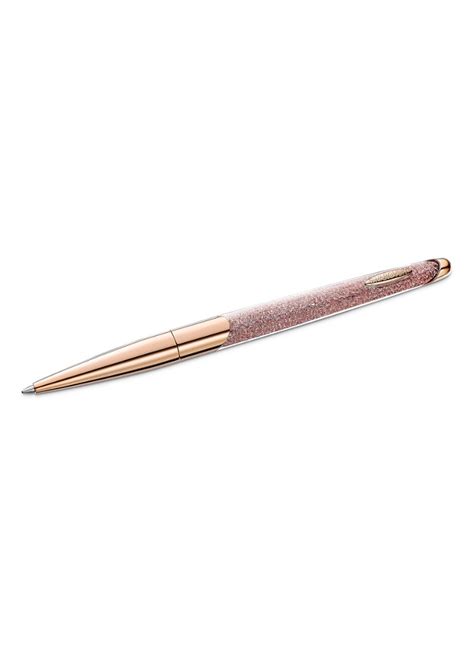 Swarovski Crystalline Nova Pen Met Swarovski Kristal • Roze • De Bijenkorf