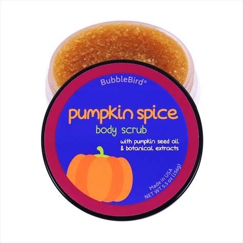 Pumpkin Spice Body Scrub Bubblebird Inc