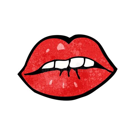 Cartoon Lips Stock Vector Illustration Of Quirky Character 38064542