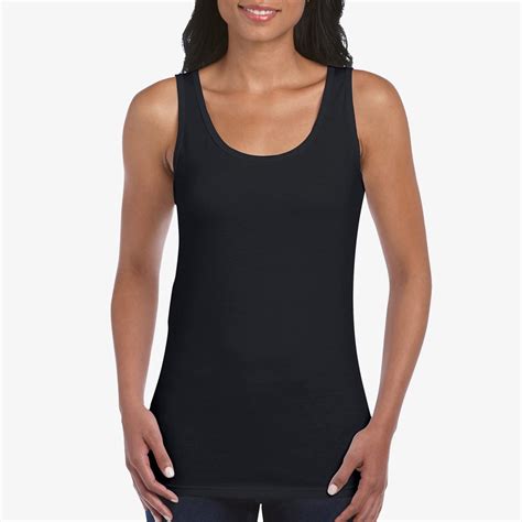 Ladies Tank Top Black • Best Yoga Clothing • Glowish Impex®