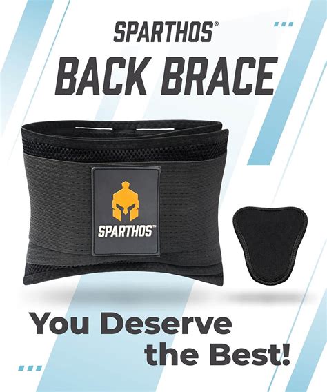 Buy Sparthos Back Support Belt Relief For Back Pain Herniated Disc