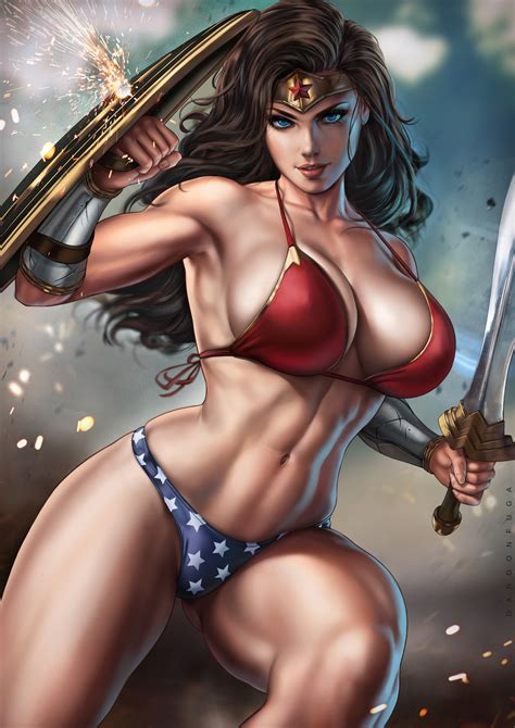 Wonder Woman Dc Comics And More Drawn By Dandon Fuga Danbooru