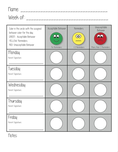 Behavior Tracking Sheet Check More At Nationalgriefawarenessday