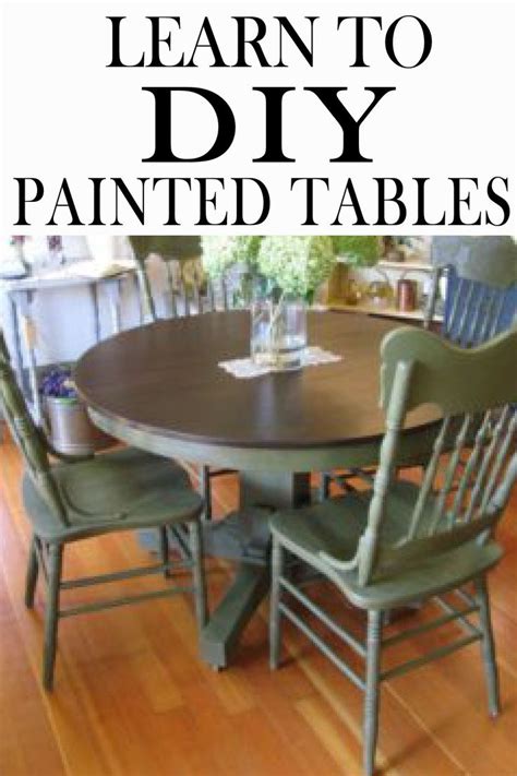 Painting your kitchen table? Learn how to get it down right, but