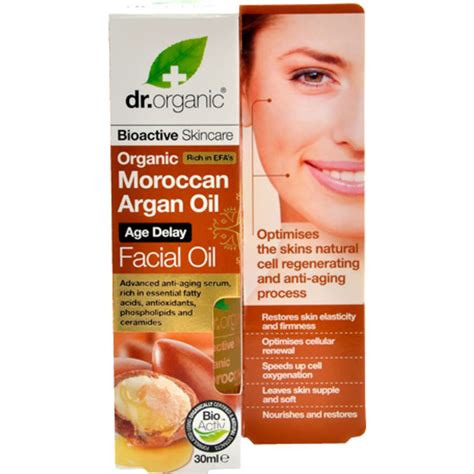 Dr Organic Moroccan Argan Oil Facial Kun Kr Mecindo Dk