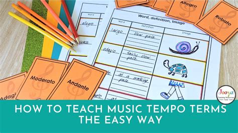 How To Teach Music Tempo Terms The Easy Way Youtube