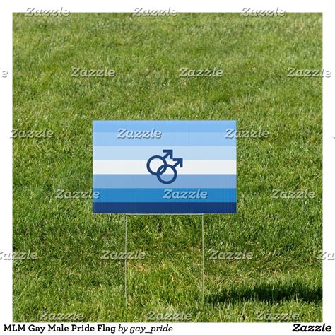 Mlm Gay Male Pride Flag Sign Flag Signs Outdoor Signs Mlm Fathers