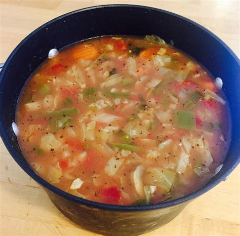 diet cabbage soup directions calories nutrition and more fooducate