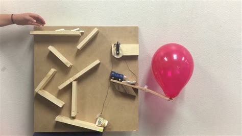 Rube Goldberg Machine Pop A Balloon Youtube