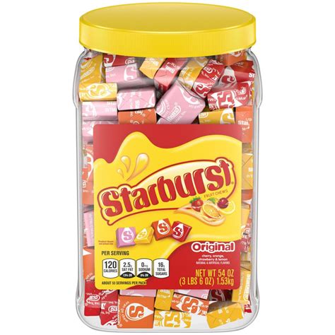 Product Of Starburst Original Fruit Chew Candy Jar 54 Oz