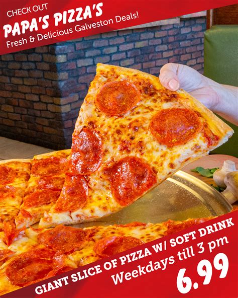 Papa's Pizza - Feed those pizza cravings every weekday...