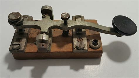 Vintage Code Key Morse Telegraph Military Soviet Russia Ussr Cccp For Parts Ebay