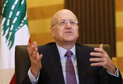 Breaking Lebanons Prime Minister Najib Mikati Resigns From Office