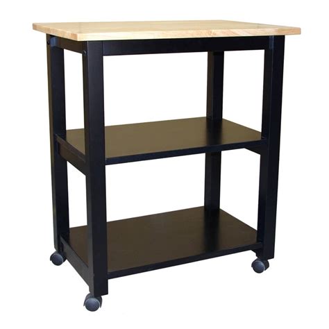 Get the best deal for metal kitchen carts from the largest online selection at ebay.com. Shop International Concepts Natural/Black Rectangular ...