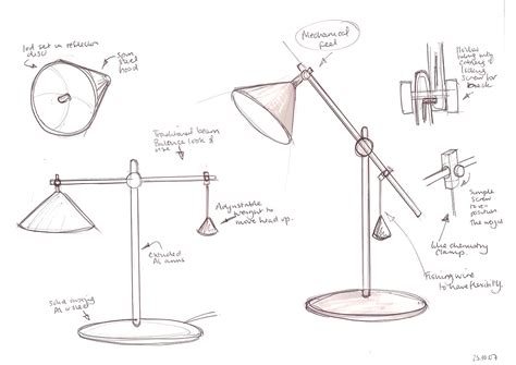 Led Desk Lamp Concept On Behance