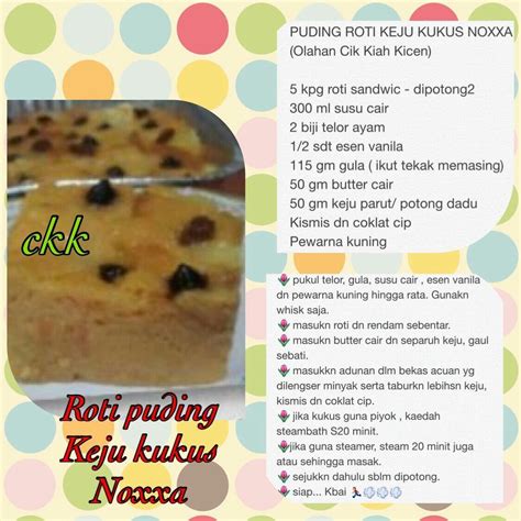 Kukus jagung dalam 15 minit. Bingka Roti Noxxa - hybrid art