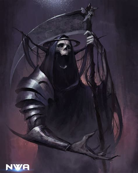 Sahuntbooks Grim Reaper Art Reaper Dark Fantasy Art