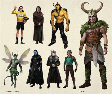 New Loki Variants Revealed In Marvel Concept Art Include Cat Loki