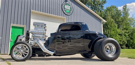 Erics Beast 1934 Coupe Is A Tribute To The Hot Rod Era
