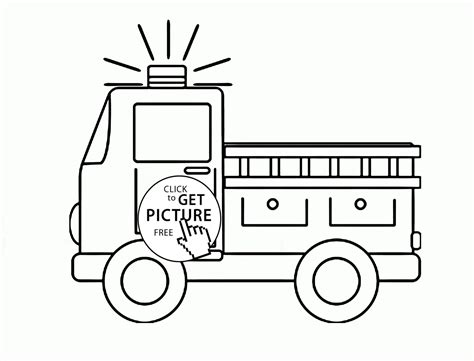 You can print it and proceed to the coloring now. Fire Truck Marshall Paw Patrol Coloring Page ...