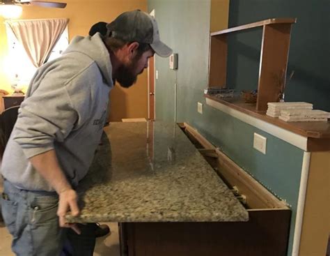Granite Countertop Install Edge Stoneworks