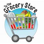 Grocery Clipart Supermarket Shopping Background Icon Cart