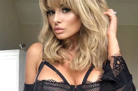 Page Icon Rhian Sugden S Boobs Spill As She Goes Braless In Red Hot