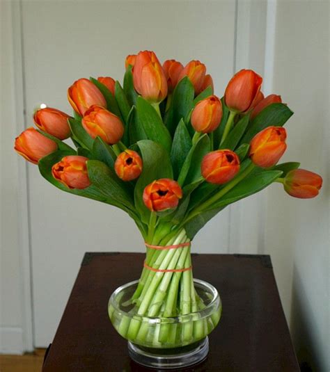 45 Wonderful And Easy Diy Tulip Arrangement Ideas Цветочные букеты