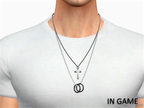 Trent Necklace Sims 4 Accessory Mod Modshost