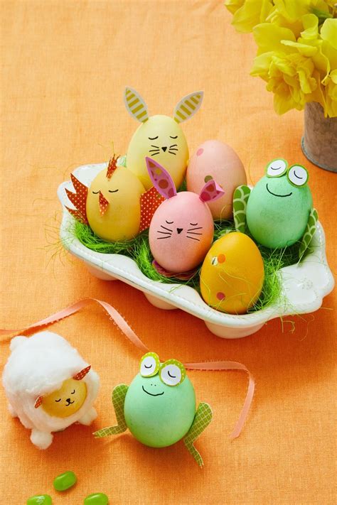 52 Cool Easter Egg Decorating Ideas Creative Designs For Easter Eggs