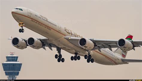 A6 Ehi Etihad Airways Airbus A340 600 At Munich Photo Id 1364187