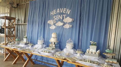 Heaven sent baby shower tags. Pin on Baby Showers