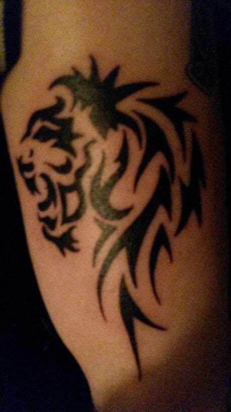 Celtic Tribal Lion Tattoo 3rd One Lion Tattoo Meaning Lion
