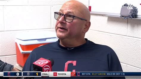 Terry Francona On Battenfields Start Guardians Doubleheader Loss In