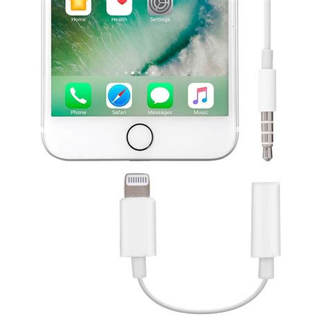 Apple Lightning To 35mm Headphone Jack Adapter For Iphone