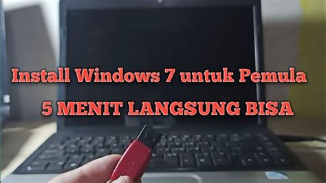 Install Windows 7 Di Laptop Hp Compaq Cq40 Tutorial Install Windows