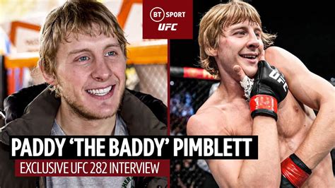The Peoples Main Event Paddy The Baddy Pimblett On Ufc 282
