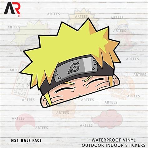 Naruto Shippuden Waterproof Sticker Outdoor Indoor Sticker Anime Lover