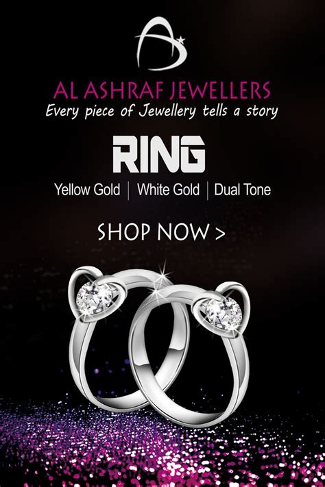 Poster Design For A Jewelry Shop Jewelry Shop Yellow Gold Rings Jewelry