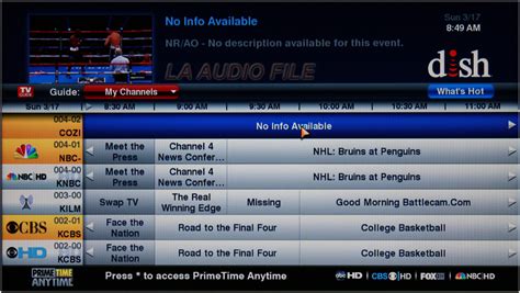 Dish gets you pretty much all the channels you need for a solid price. DIRECTV Channel Guide - Bing