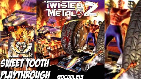 Twisted Metal 2 Ps1 Sweet Tooth Gameplay Walkthrough Playstation