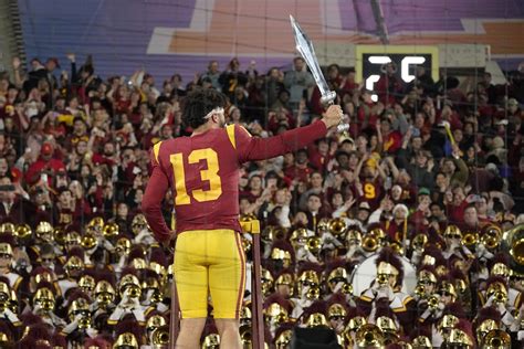 Caleb Williams Passing Yards Lead No USC Over No UCLA Trojans Clinch Pac Title
