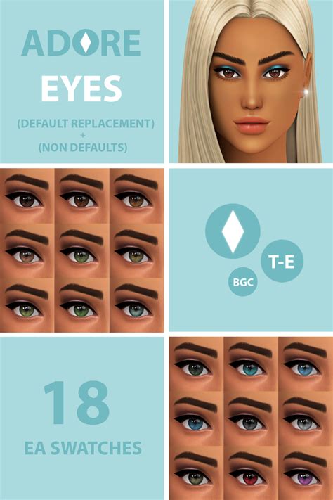 Sims 4 Default Eyes Kingtrail