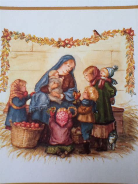 Lovely Tasha Tudor Christmas Card By Lillyrosevintage On Etsy