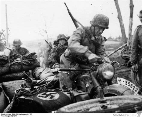 german wwii motorcycles ss