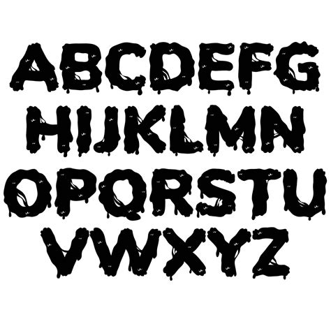 Halloween Printable Letters