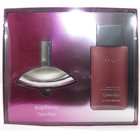 Euphoria Calvin Klein Women Perfume T Set 30ml Edp 100ml Skin