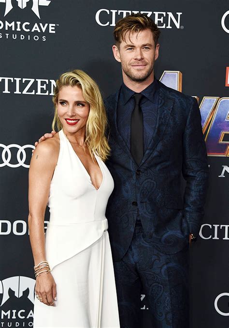 Chris Hemsworth S Wife Elsa Pataky Sick Of His Shirtl