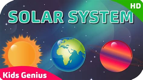 Learn Solar System For Kids Youtube
